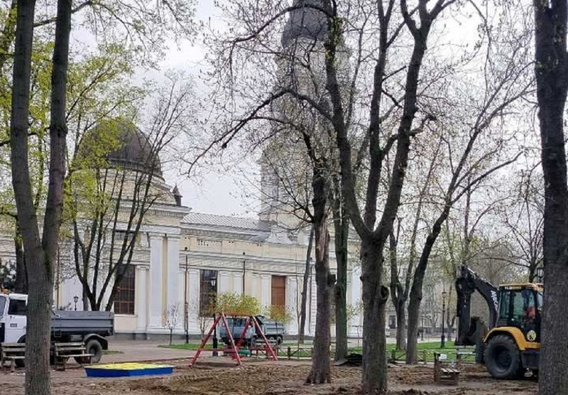 Новий дитячий майданчик на одеській Соборній площі коштуватиме 4 мільйони