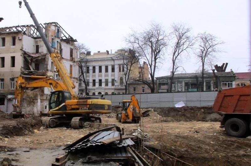 В Одесі на Торговій, де обвалився будинок, планують побудувати новий