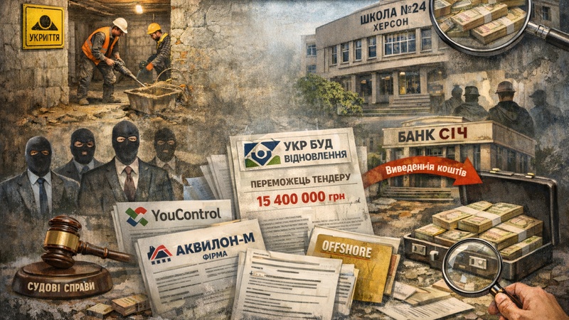 Укриття, фірма з Одеси та відмивання коштів: хто може отримати підряд у Херсоні