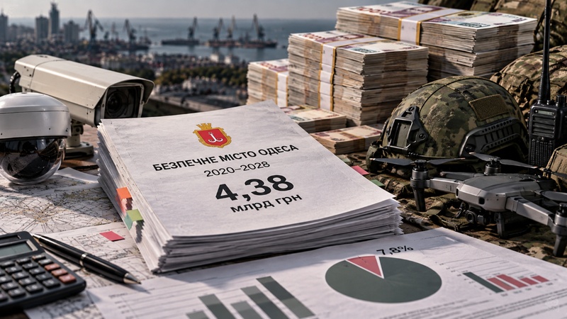 Безпілотники, РЕБ та зброя: в Одесі на програму “Безпечне місто”  заклали 4,38 мільярда