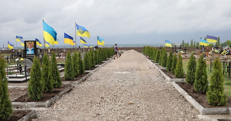 У Первомайську готуються облаштувати Алею Слави на честь загиблих воїнів за 10 мільйонів