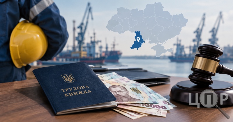 Одещина: 260 справ через борги із зарплати у 2026 році