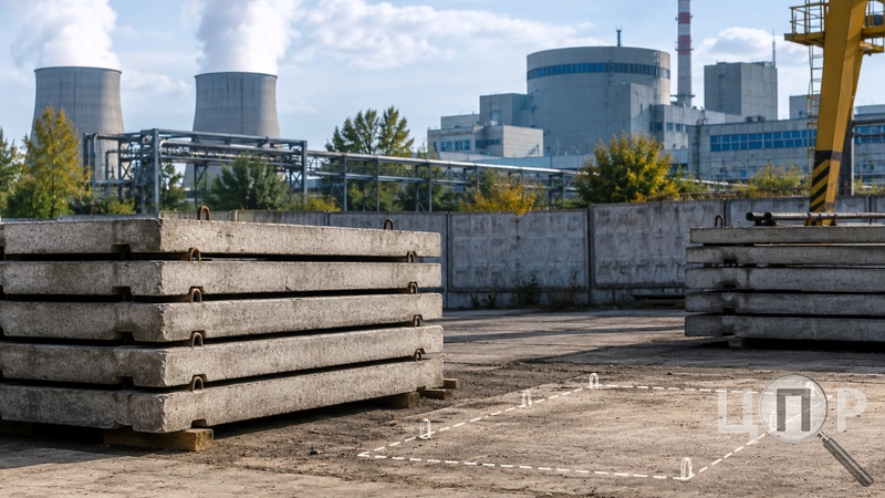 Енергоатом у Південноукраїнську заявив про зникнення оплачених дорожніх плит