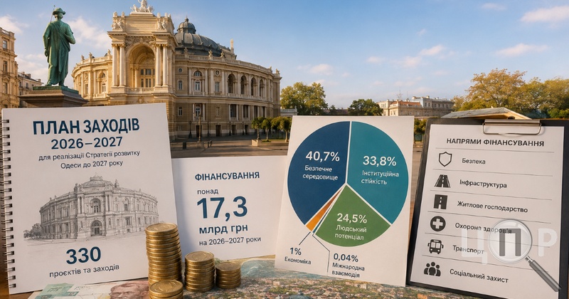 17 мільярдів на 330 проєктів: що заклали у стратегію розвитку Одеси на 2026–2027 роки
