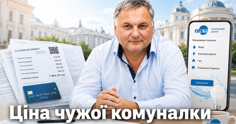 Приватна компанія ГЕРЦ монополізувала комунальні розрахунки одеситів