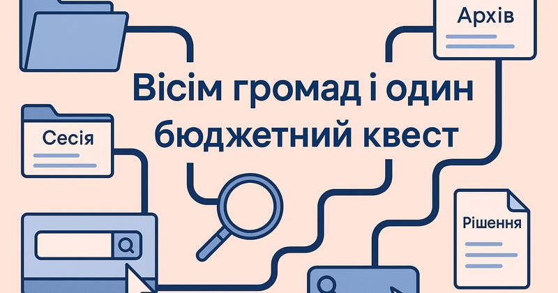 У лабіринтах місцевих сайтів: як ради Первомайського району оприлюднюють бюджетні рішення