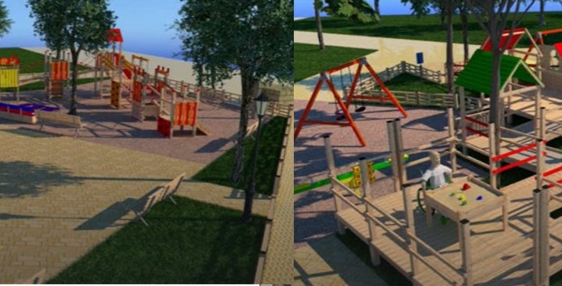 Новий дитячий майданчик на Соборній площі  в Одесі побудують за 4 мільйони