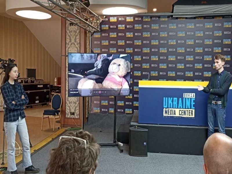 В Одесі показали фільм-розслідування "Втеча від росіян"