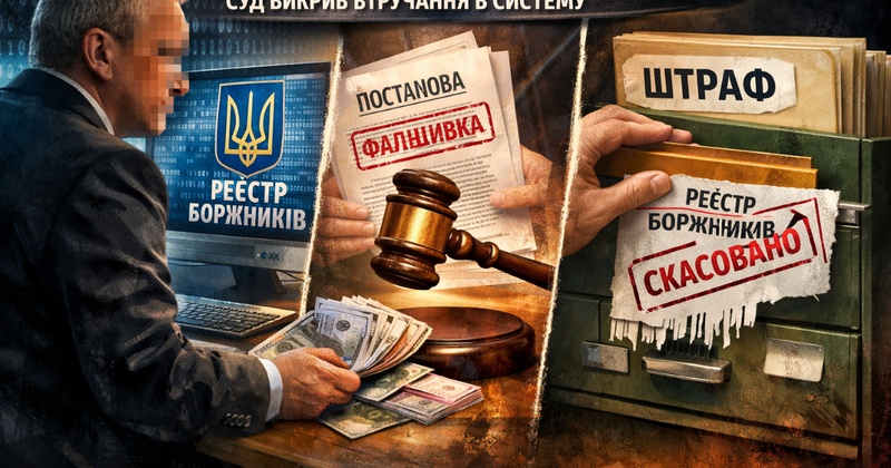 Посадовця з Одещини оштрафували за махінації з реєстром боржників