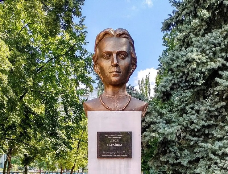 В Одесі запланували 350 тисяч на проєкти пам’ятника Лесі Українці