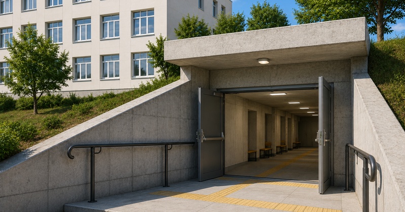 На Херсонщині за понад 57 мільйонів збудують протирадіаційне укриття для гімназії
