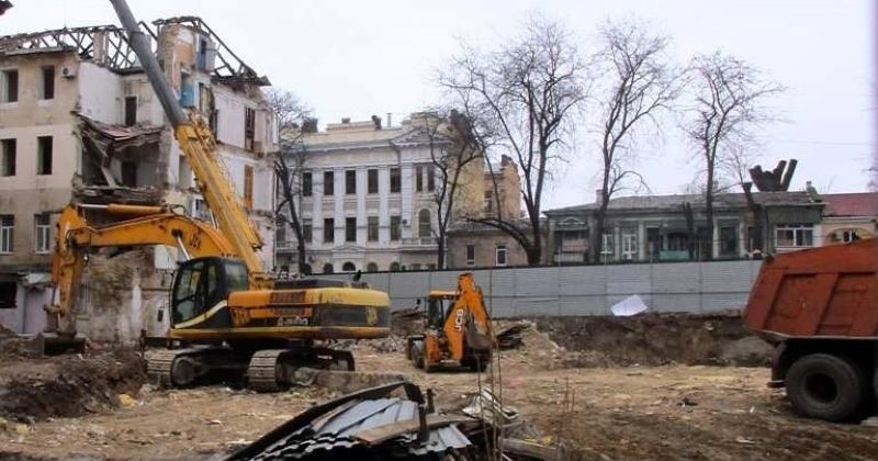 В Одесі на Торговій, де обвалився будинок, планують побудувати новий